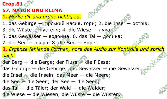 ГДЗ зошит Німецька мова 8 клас Сотникова 2026