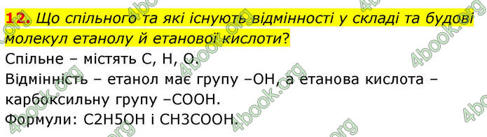 ГДЗ Хімія 10 клас Григорович