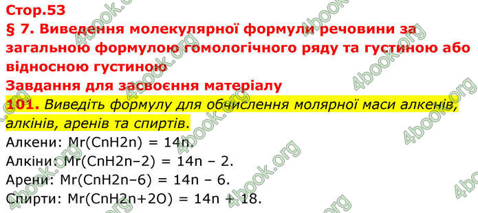 ГДЗ Хімія 10 клас Григорович