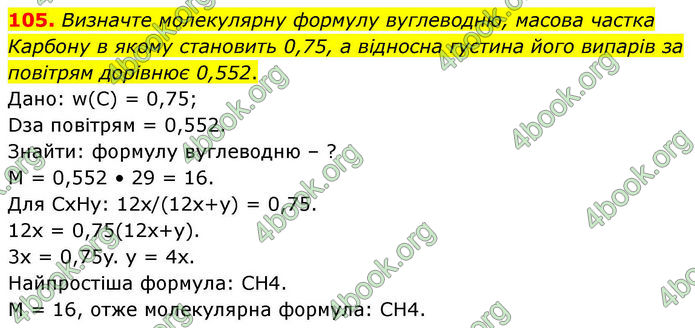 ГДЗ Хімія 10 клас Григорович