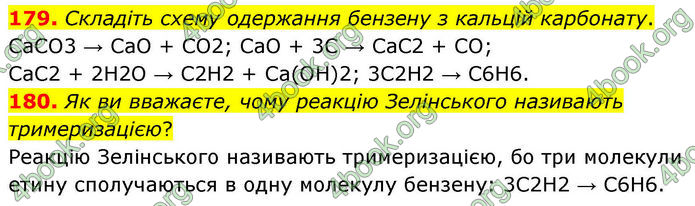 ГДЗ Хімія 10 клас Григорович