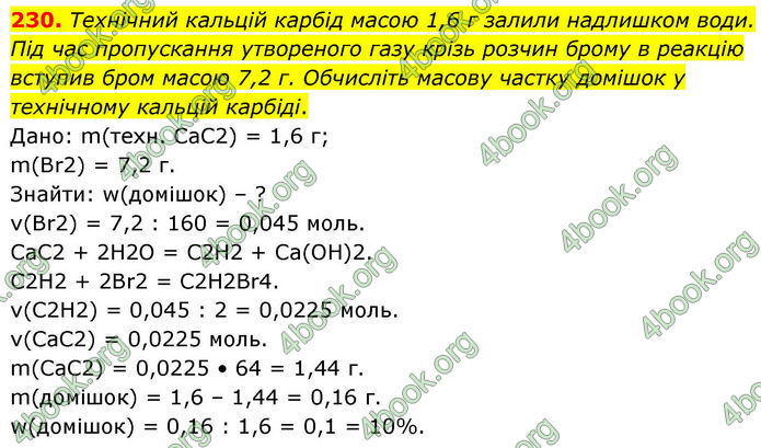 ГДЗ Хімія 10 клас Григорович