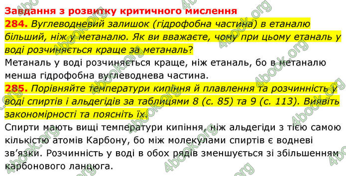 ГДЗ Хімія 10 клас Григорович