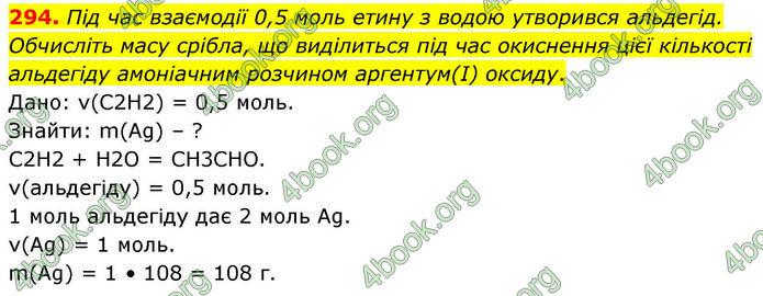 ГДЗ Хімія 10 клас Григорович