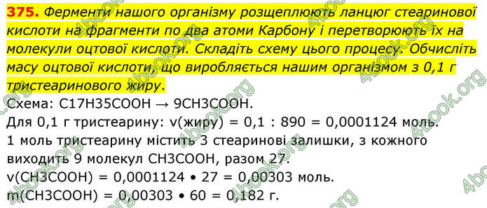 ГДЗ Хімія 10 клас Григорович