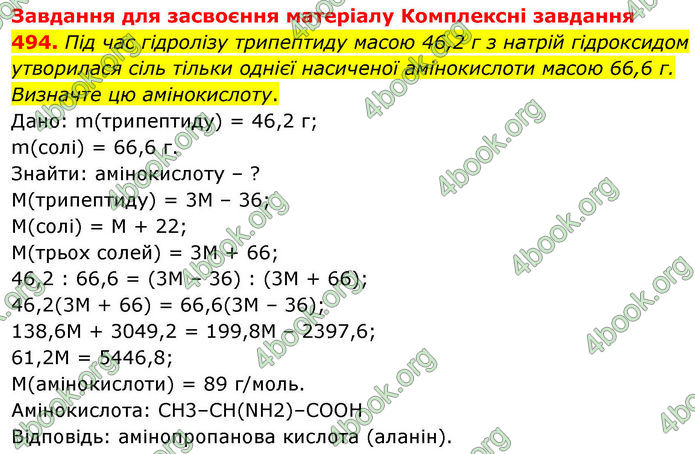 ГДЗ Хімія 10 клас Григорович