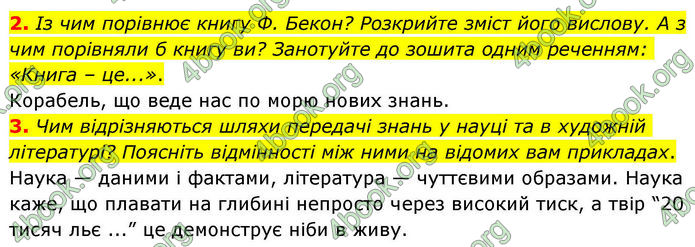 ГДЗ Зарубіжна література 8 клас Волощук