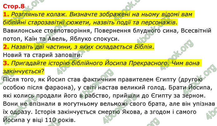 ГДЗ Зарубіжна література 8 клас Волощук