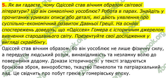ГДЗ Зарубіжна література 8 клас Волощук