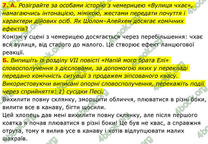 ГДЗ Зарубіжна література 8 клас Волощук
