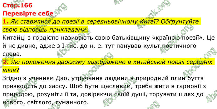 ГДЗ Зарубіжна література 8 клас Волощук