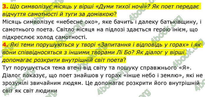 ГДЗ Зарубіжна література 8 клас Волощук