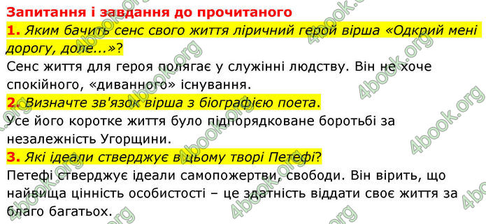 ГДЗ Зарубіжна література 8 клас Волощук