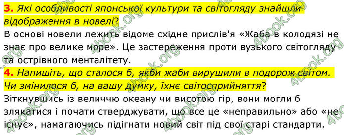 ГДЗ Зарубіжна література 8 клас Волощук