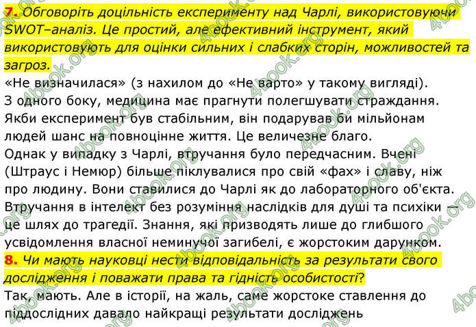 ГДЗ Зарубіжна література 8 клас Волощук