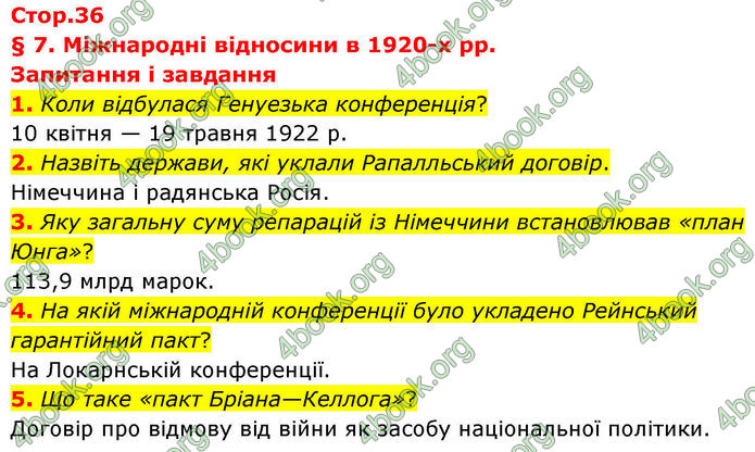 ГДЗ Всесвітня історія 10 клас Гісем