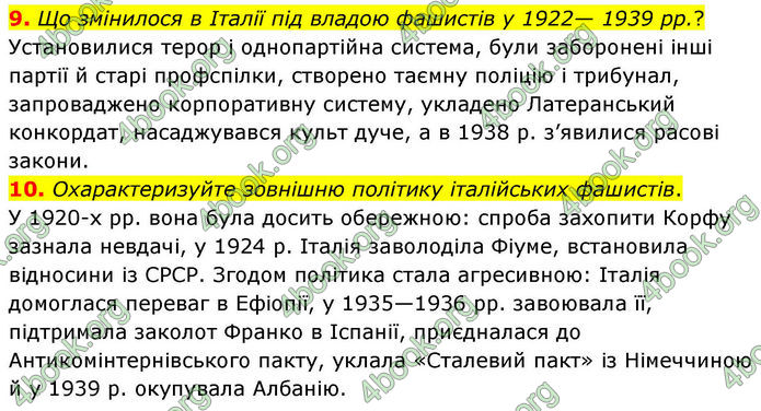 ГДЗ Всесвітня історія 10 клас Гісем