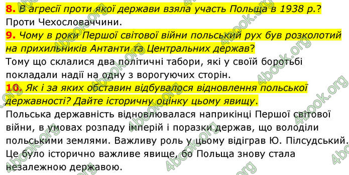 ГДЗ Всесвітня історія 10 клас Гісем
