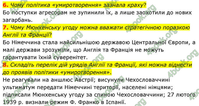 ГДЗ Всесвітня історія 10 клас Гісем