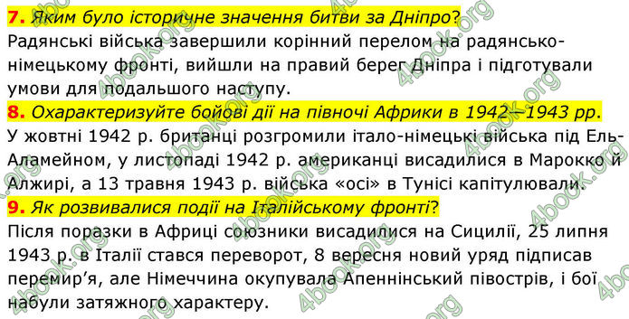 ГДЗ Всесвітня історія 10 клас Гісем