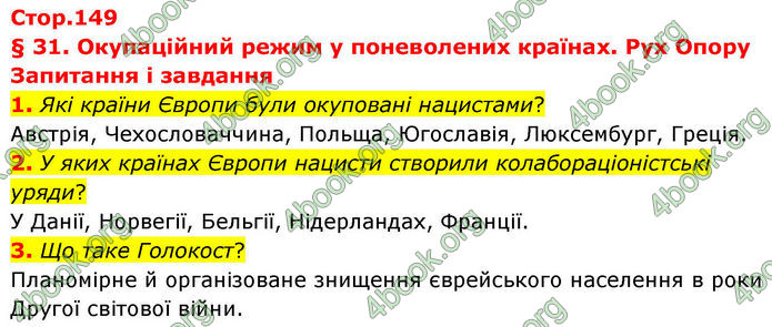 ГДЗ Всесвітня історія 10 клас Гісем