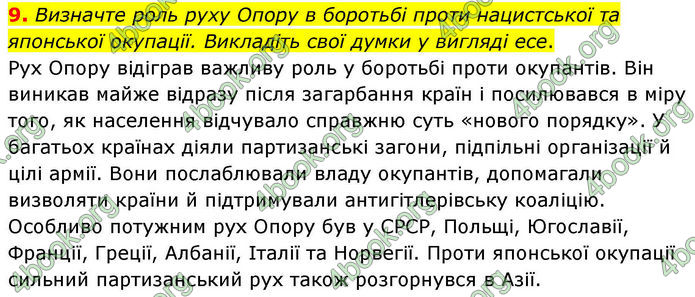 ГДЗ Всесвітня історія 10 клас Гісем