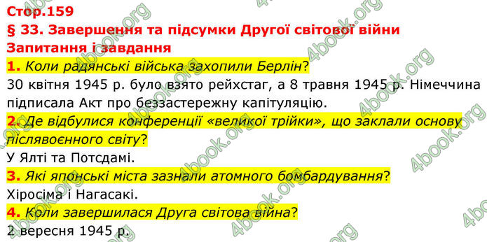 ГДЗ Всесвітня історія 10 клас Гісем