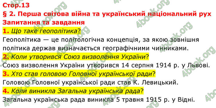 ГДЗ Історія України 10 клас Гісем 2019