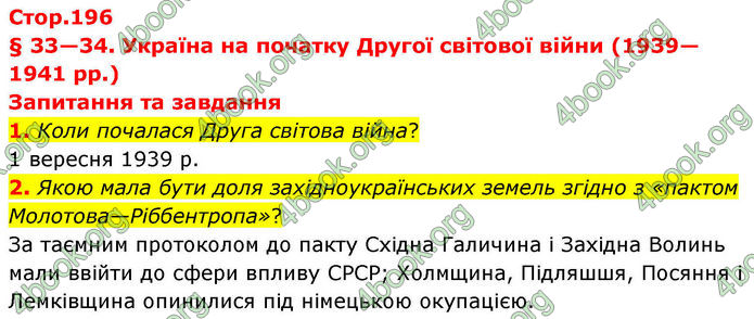 ГДЗ Історія України 10 клас Гісем 2019