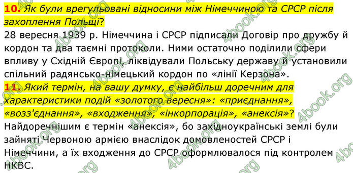 ГДЗ Історія України 10 клас Гісем 2019