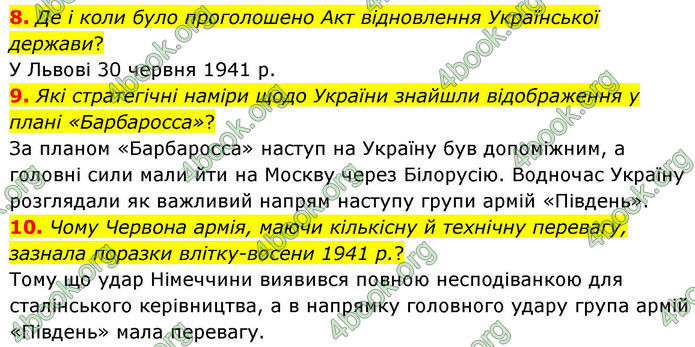 ГДЗ Історія України 10 клас Гісем 2019