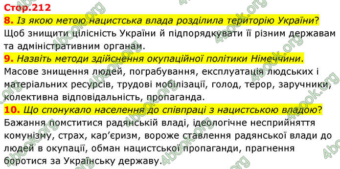 ГДЗ Історія України 10 клас Гісем 2019