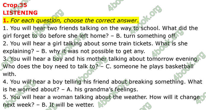 ГДЗ Зошит Prepare Англійська мова 7 клас Трелоар