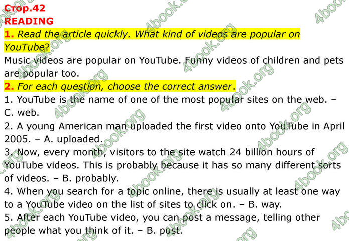 ГДЗ Зошит Prepare Англійська мова 7 клас Трелоар