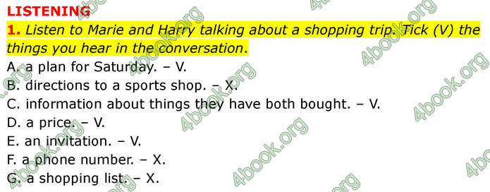 ГДЗ Зошит Prepare Англійська мова 7 клас Трелоар