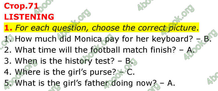 ГДЗ Зошит Prepare Англійська мова 7 клас Трелоар