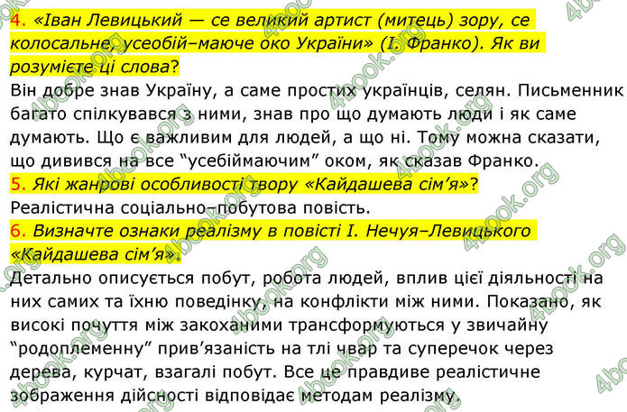 ГДЗ Українська література 10 клас Авраменко