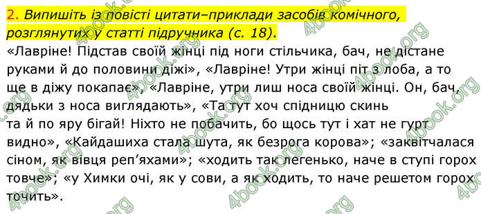 ГДЗ Українська література 10 клас Авраменко
