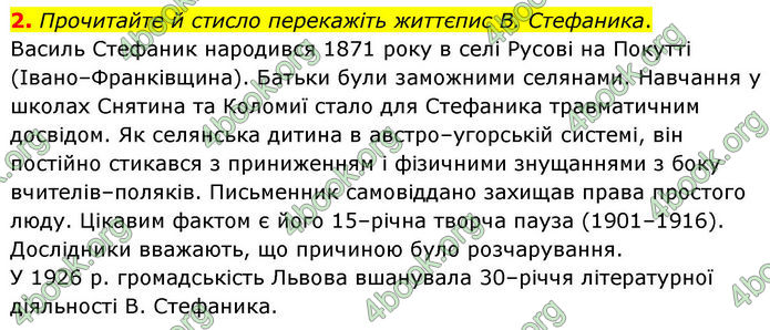 ГДЗ Українська література 10 клас Авраменко