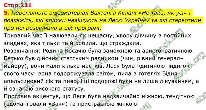 ГДЗ Українська література 10 клас Авраменко