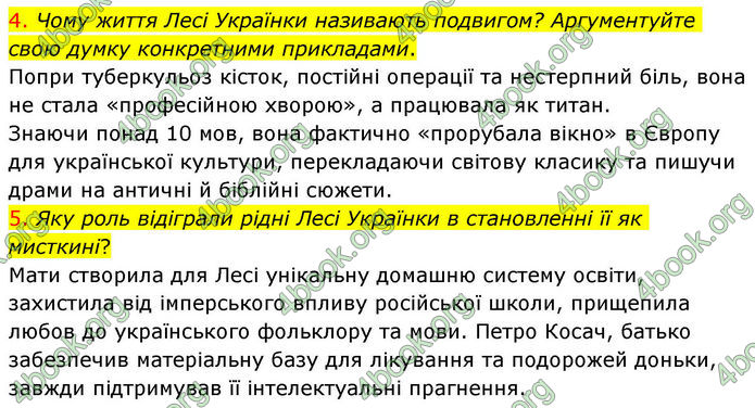 ГДЗ Українська література 10 клас Авраменко