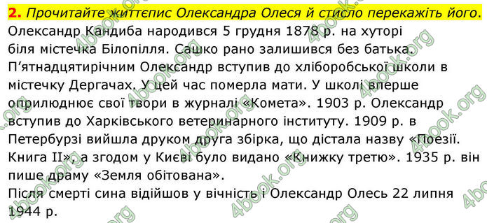 ГДЗ Українська література 10 клас Авраменко