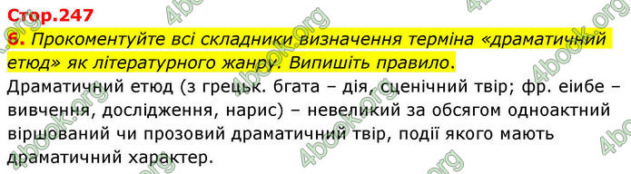 ГДЗ Українська література 10 клас Авраменко