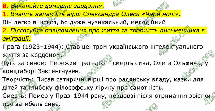 ГДЗ Українська література 10 клас Авраменко