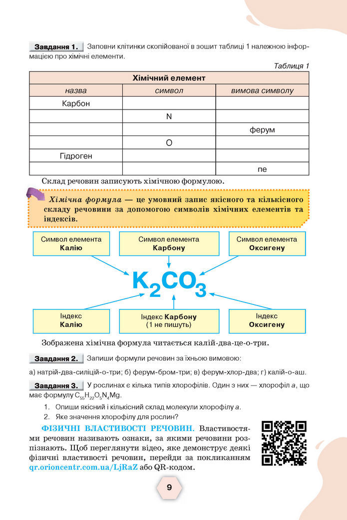 Підручник Хімія 8 клас Ярошенко (2025)