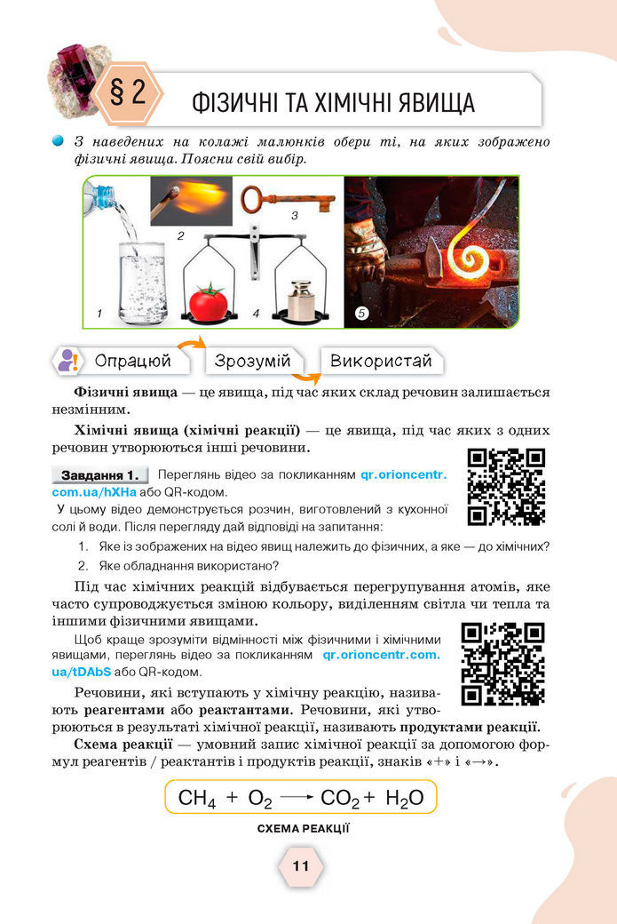 Підручник Хімія 8 клас Ярошенко (2025)