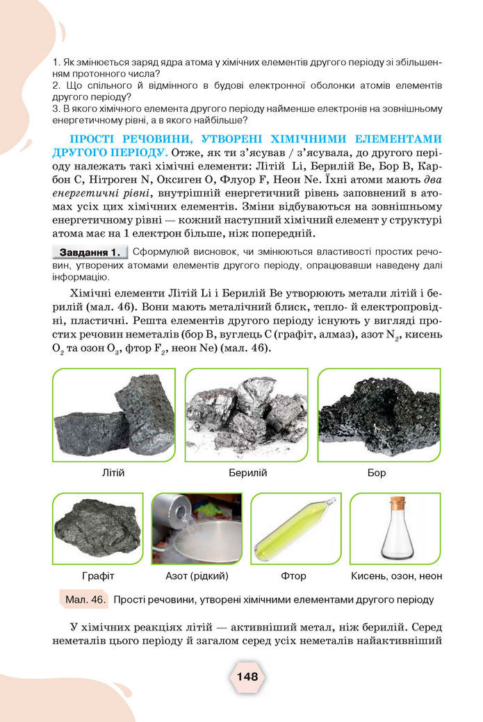 Підручник Хімія 8 клас Ярошенко (2025)