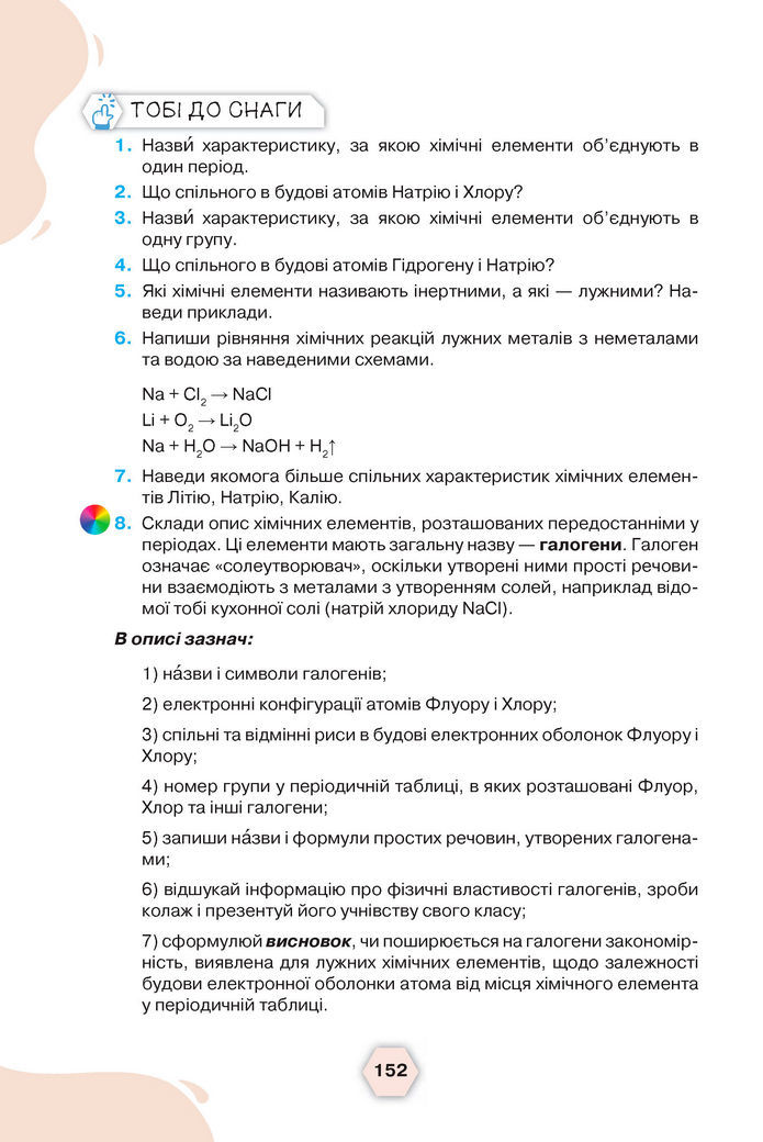 Підручник Хімія 8 клас Ярошенко (2025)