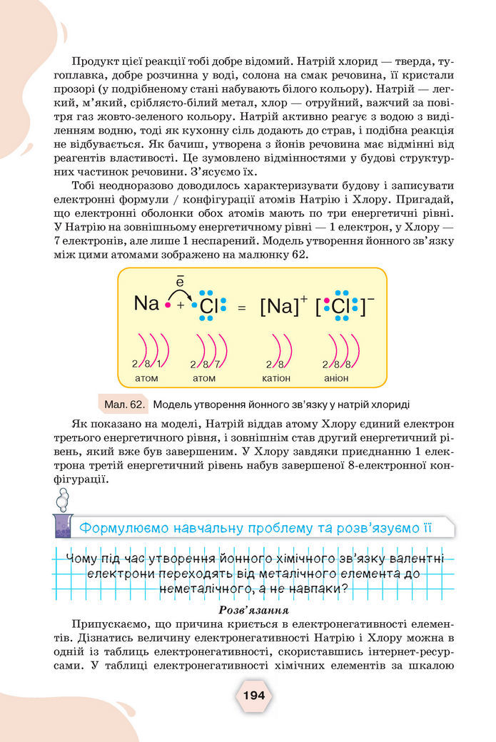 Підручник Хімія 8 клас Ярошенко (2025)