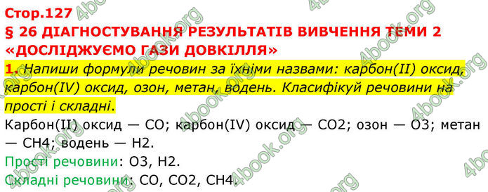 ГДЗ Хімія 8 клас Ярошенко (2025)